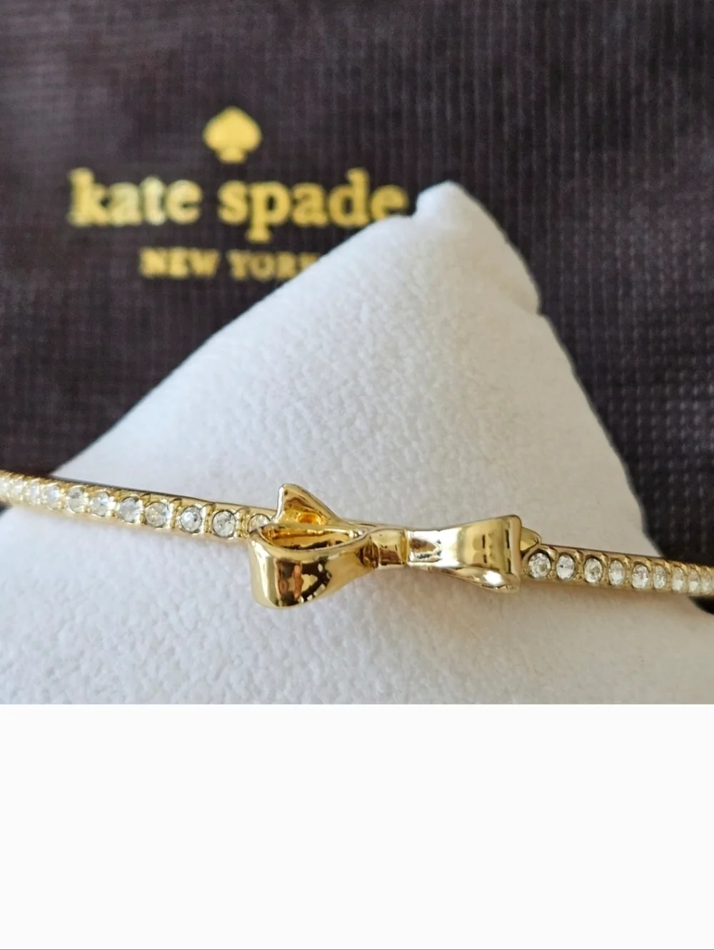 Kate Spade Love Notes Mini Bow Bracelet - Picture 13 of 13